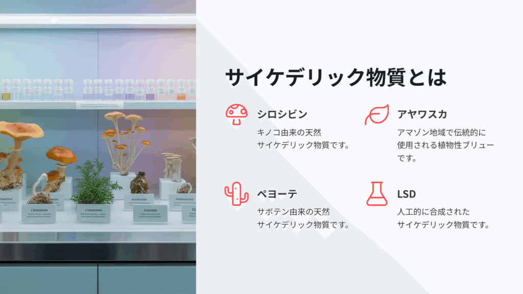 サイケデリック物質とは