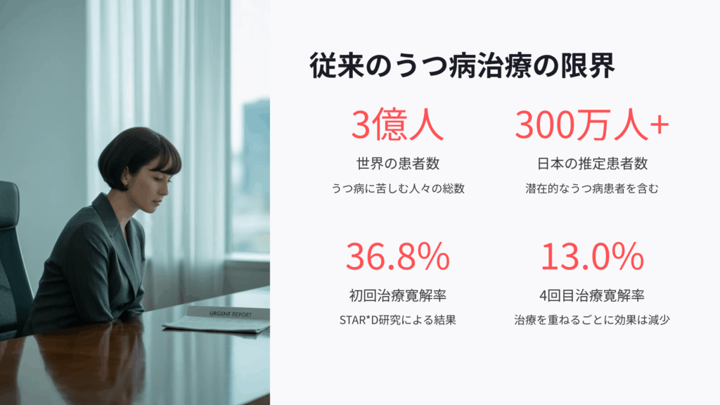 うつ病の現状