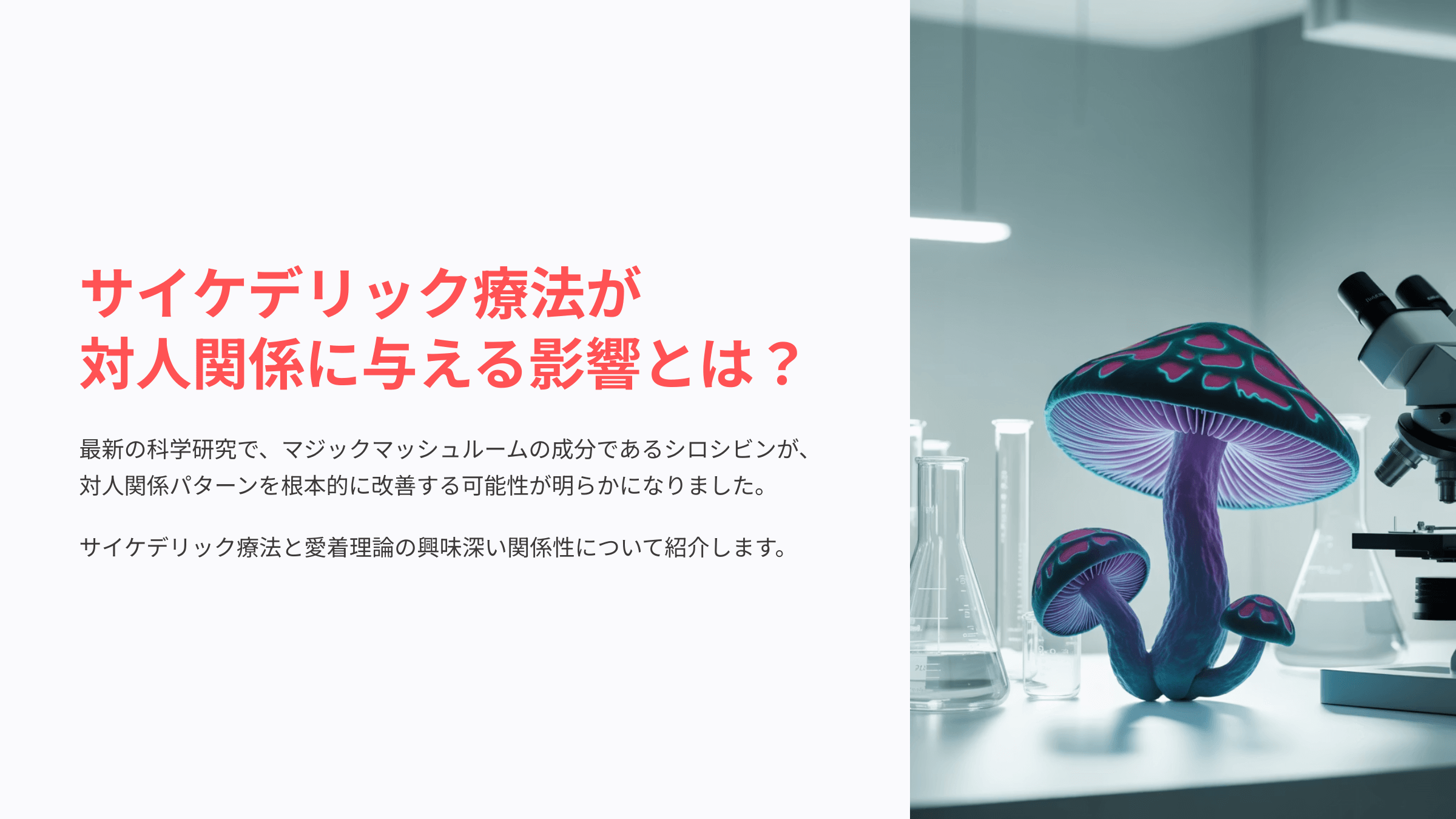 サイケデリックと愛着理論