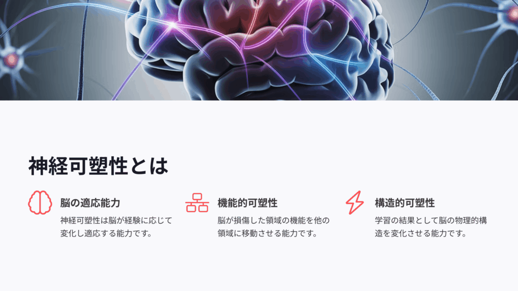 神経可塑性とは
