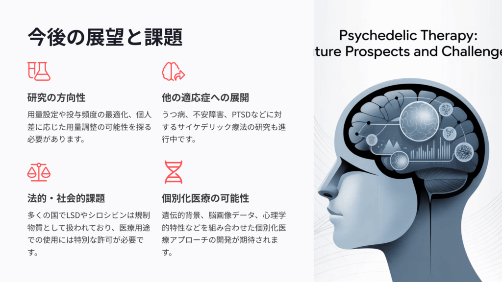 サイケデリック療法の今後と展望