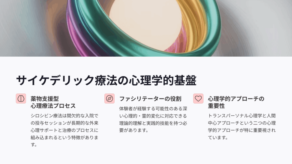 サイケデリック療法の心理学的基盤