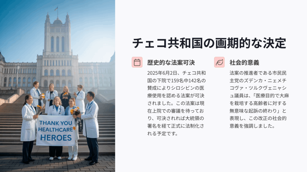 チェコにおけるシロシビンの合法化