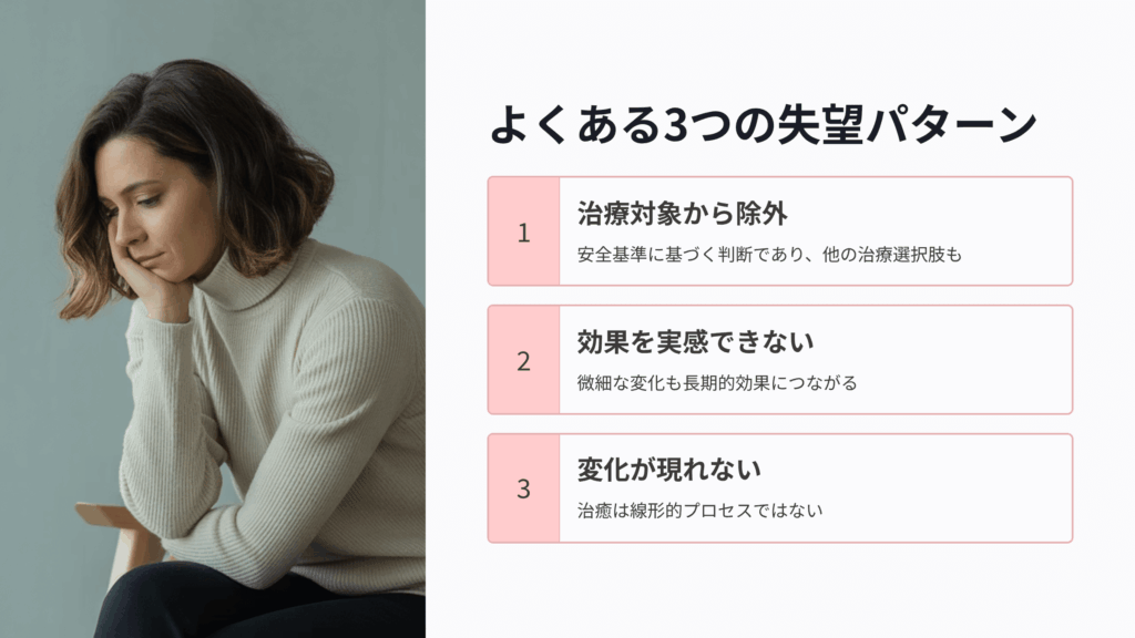 サイケデリック療法でよくある3つの失望パターン