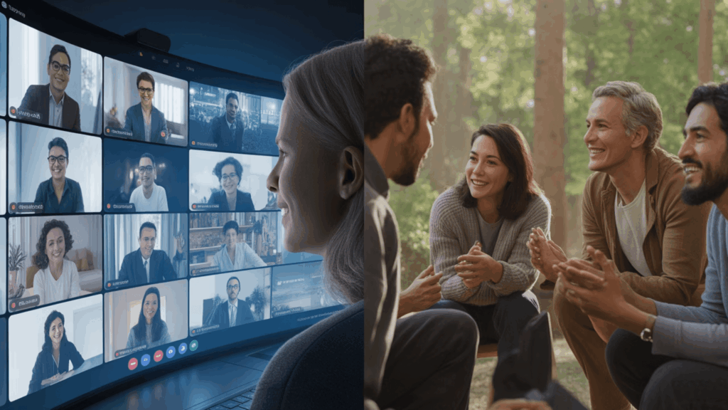 オンラインコミュニティと対面コミュニティのバランス